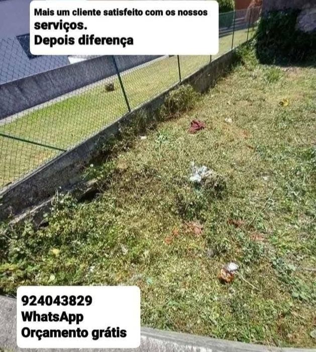 Faço limpeza geral Terrenos Jardins e Quintais com Rocadora Tb Faço Serviços Demolição Recolha Entulho Madeira Monos Resíduos Serviços Mudança