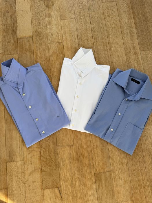 Zestaw koszule męskie marki oryginalne Dior Valentino  Ralph Lauren
