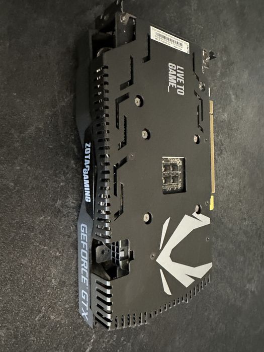 ZOTAC Gaming GeForce GTX 1660 SUPER AMP 6GB – uzywana karta graficzna