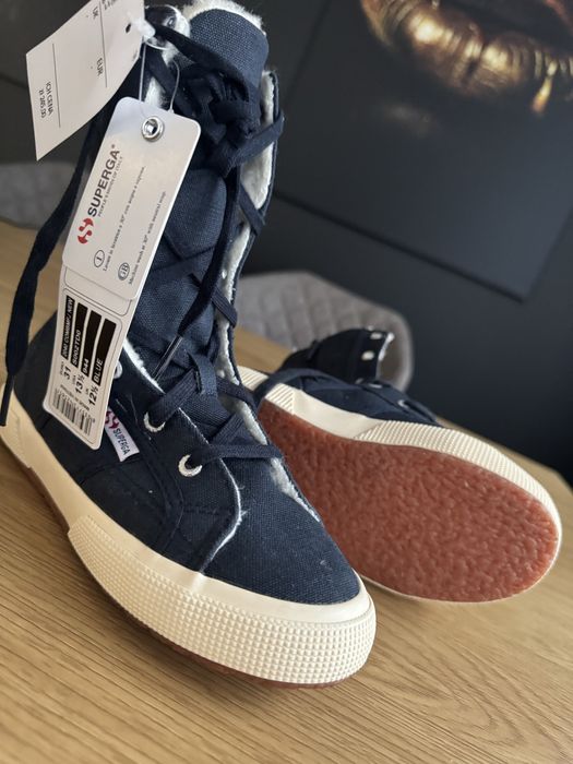 Buty suprega nowe z futerkiem ciepłe trampki 31