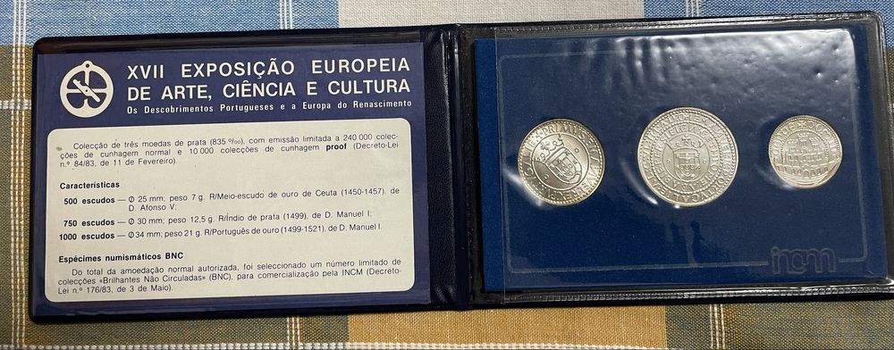 Carteira XVII Exposição Europeia de Arte, Ciência e Cultura