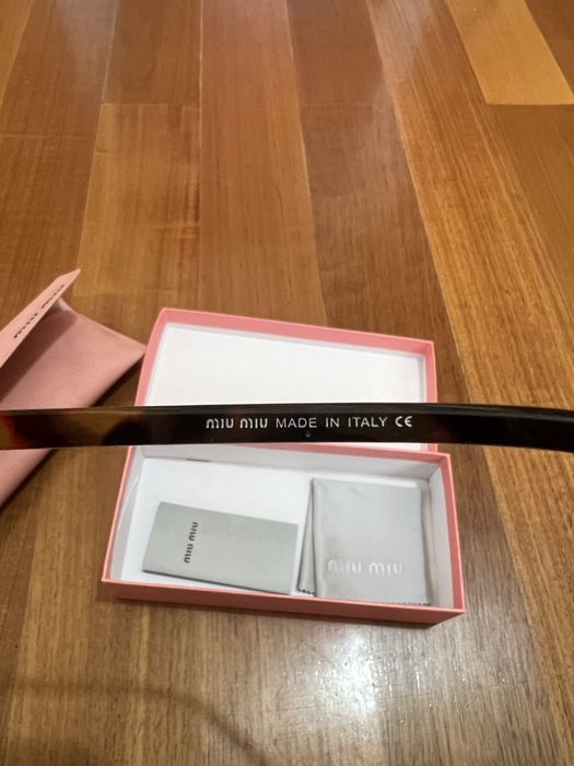 Miu Miu Oculos Leopardo