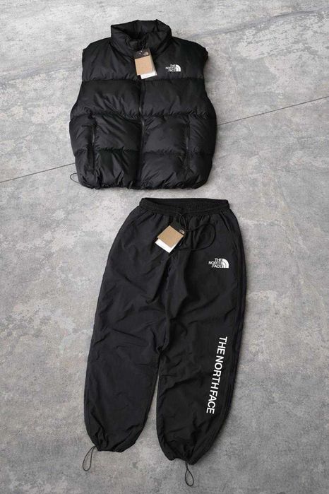 Спортивный костюм мужской жилетка штаны The North Face весна осень тнф