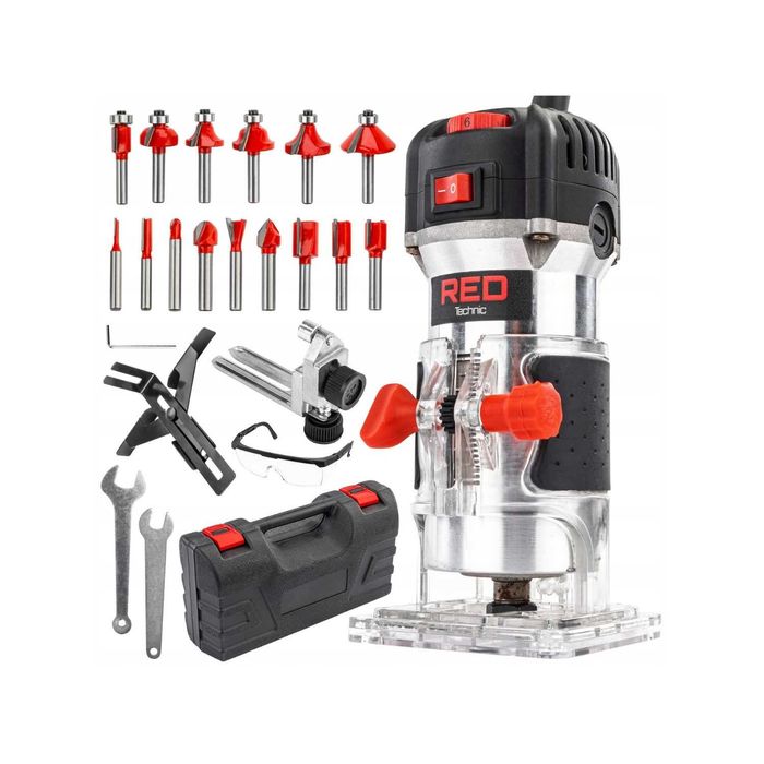 Frezarka krawędziowa elektryczna zestaw