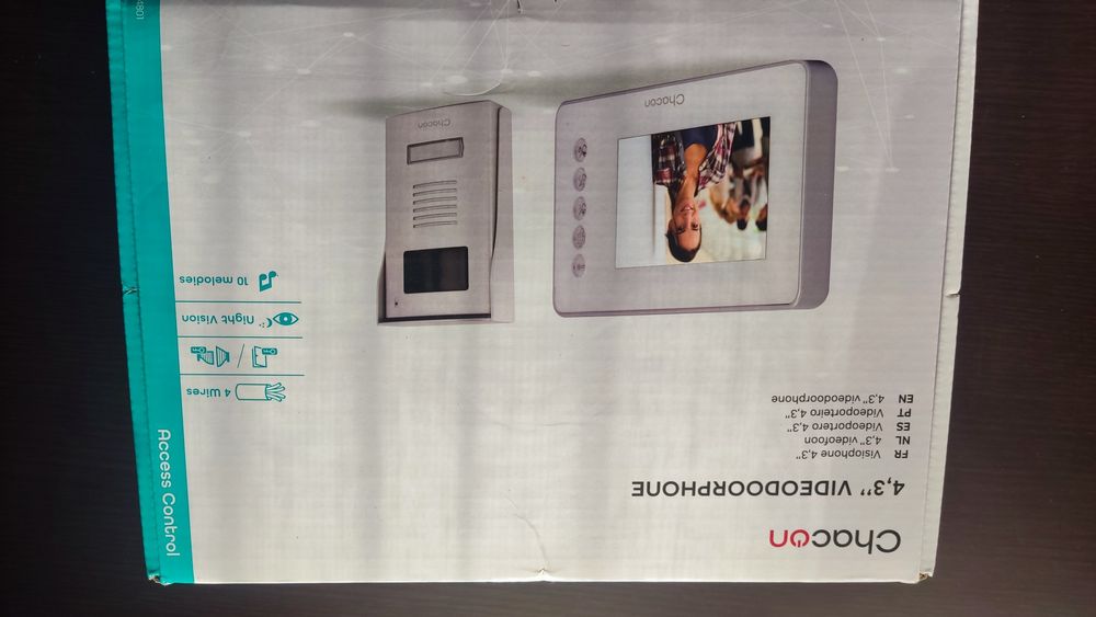 Chacon vídeo porteiro 7 polegadas