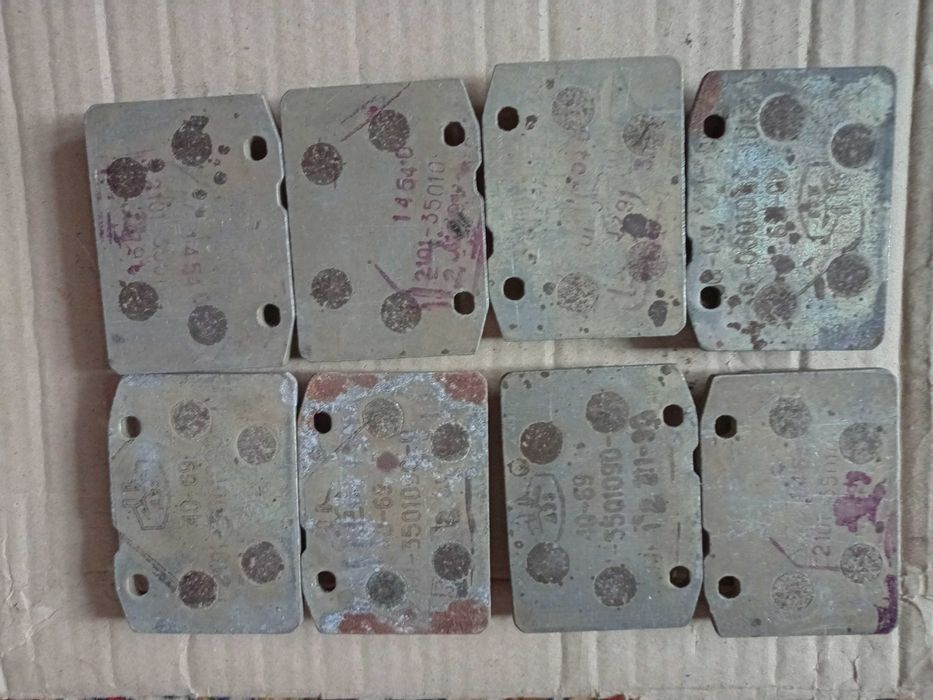 тормозные колодки Ваз 2101 времен СССР