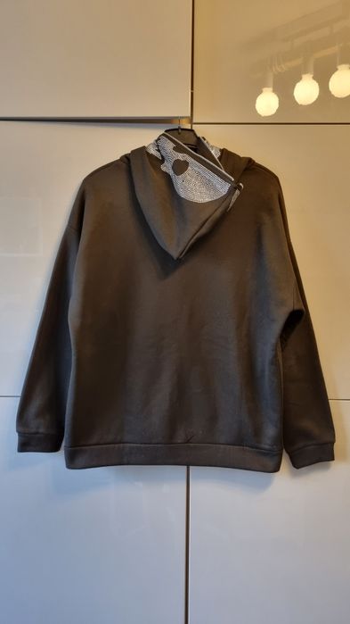 Crystal ZIP Skeleton Hoodie M