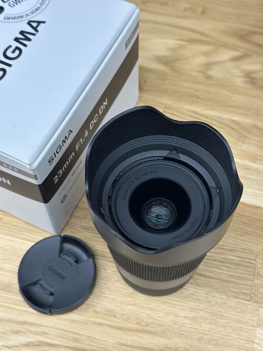 Sigma 23mm F1.4 DC DN, mocowanie Sony E