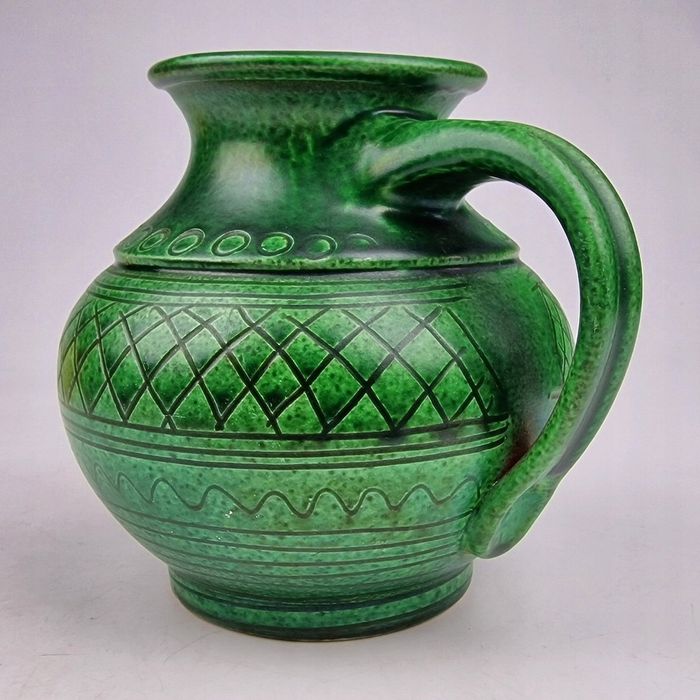 CERAMICZNY DZBANEK Wilhelm Kagel Lata 1950 Niemcy