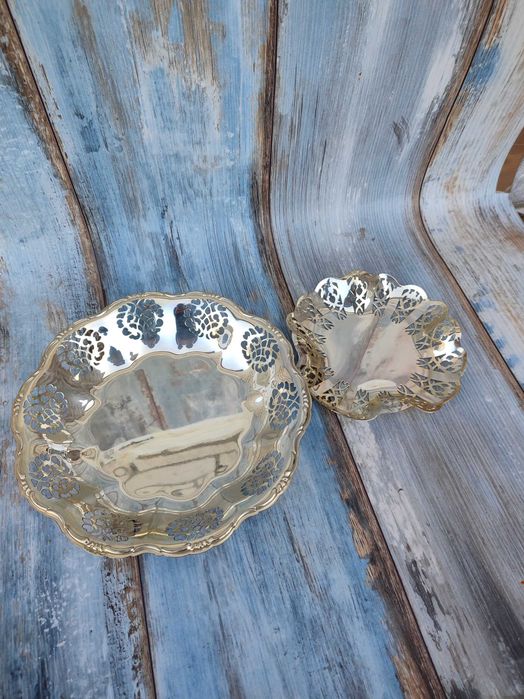 Patera - platerowana - vintage - design