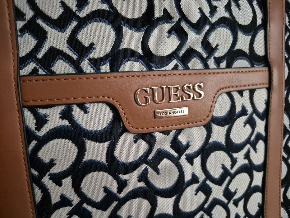 Torebka Damska Shopper Bag Podróżna Guess