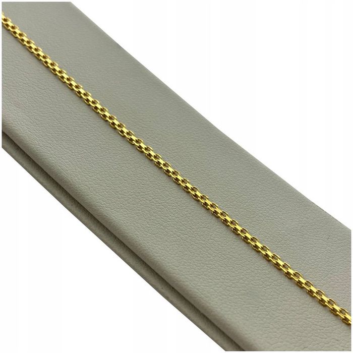 Piękna Złota Bransoletka Bismark 19cm/2mm Srebrna Pr. 925 Prezent Dla