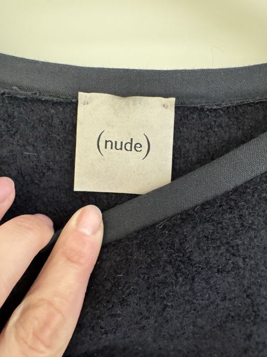 Черное шерстяное платье S-M