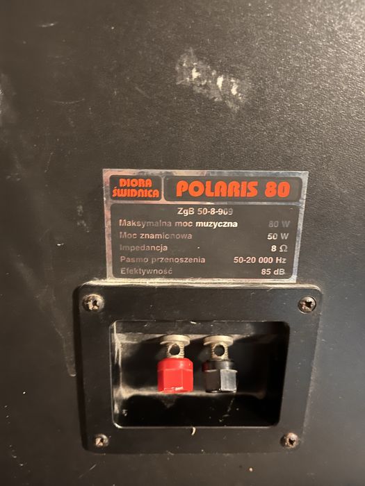 głośniki polaris 80