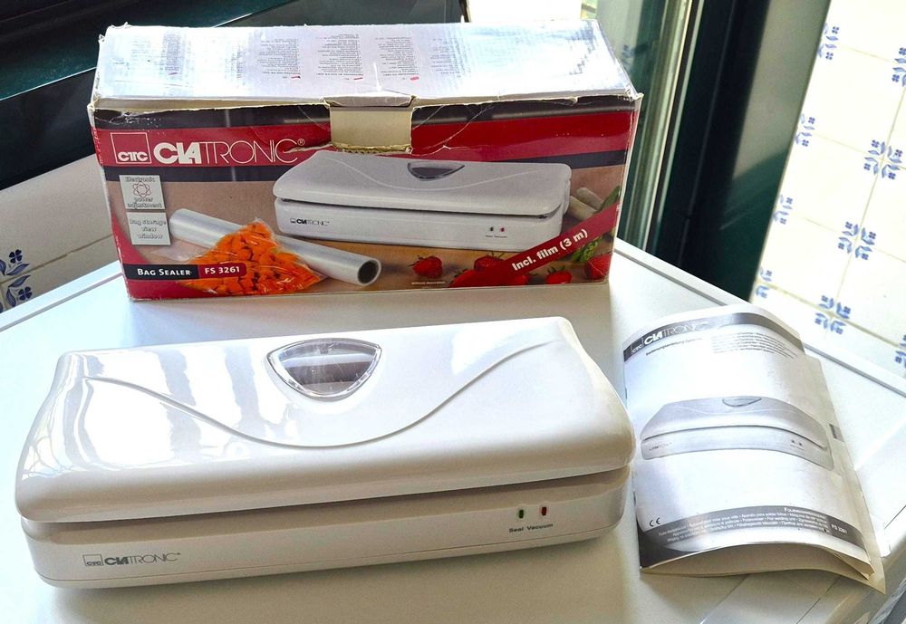 Máquina de Selar a vácuo Clatronic Bag Sealer FS 3261