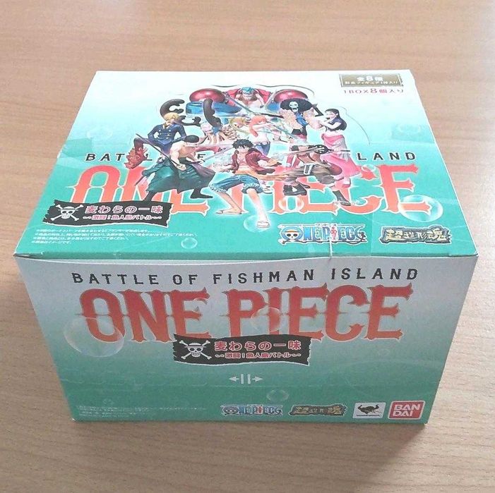 Bandai One Piece Battle of FISHMAN ISLAND – Set of 4 Figures (12 cm)