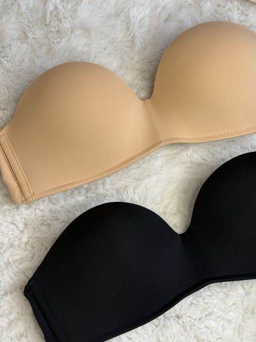 Набор, Бюстгальтер, лиф бандо без бретелей