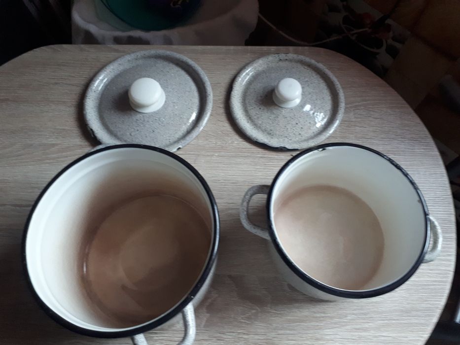 Кастрюли эмалированые