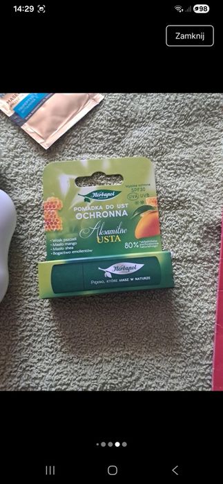 Zestaw do pielęgnacji ciała.