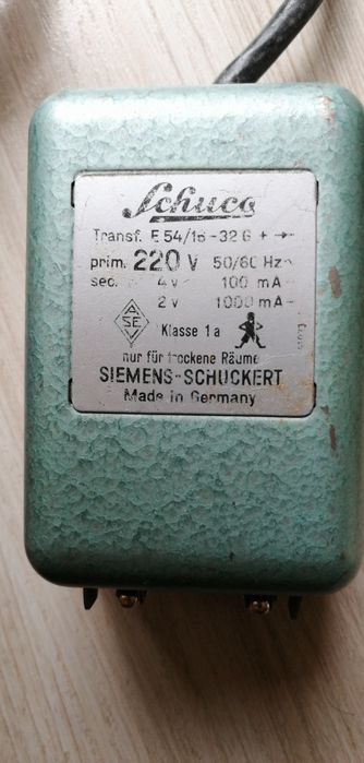 Kolekcjonerski Transformator Schuco Siemens
