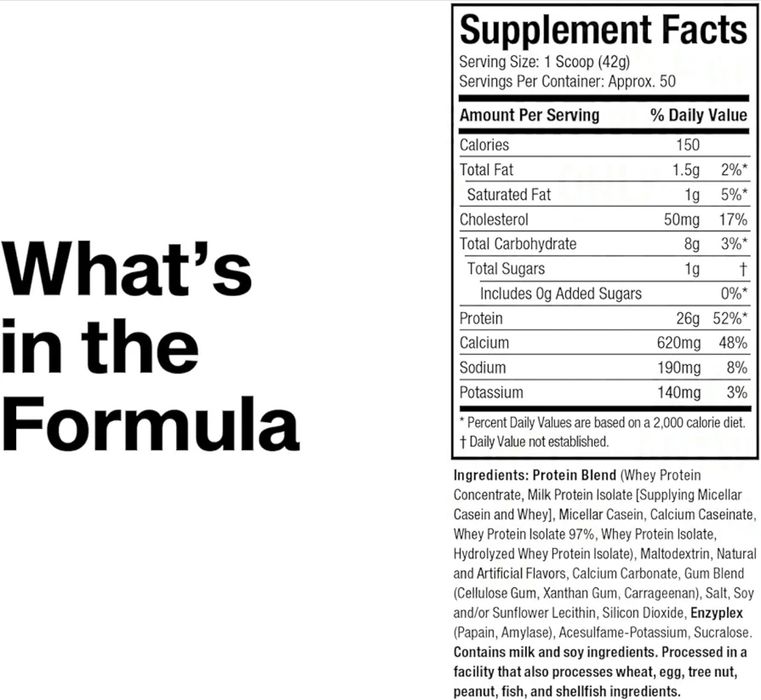 Протеїн MuscleTech, 8-hour protein (2,08 кг), комплексний протеїн