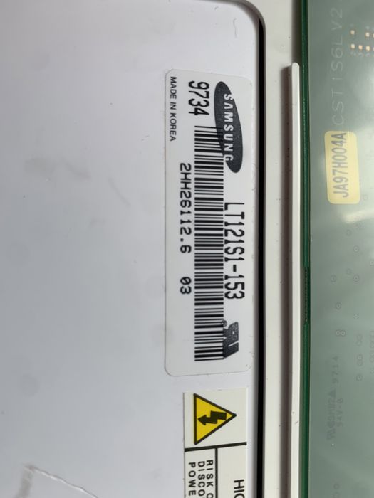 Matryca ekran lcd 12,1" Samsung LT121S1-153 + inwerter