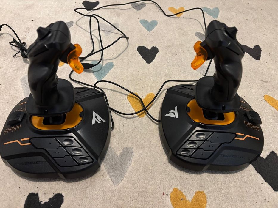 Thrustmaster T16000M FCS Space Sim Duo – Como Novos
