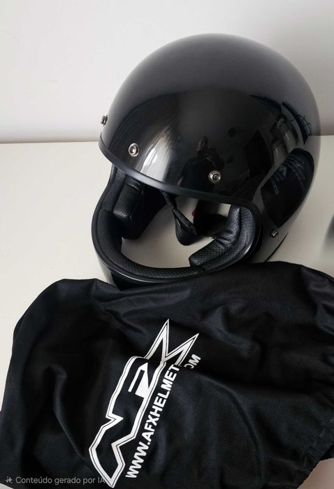 Capacete Afx Fx-78 Vintage