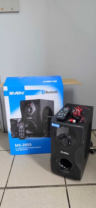 Zestaw Głośników SVEN 2.1 MS-2055 55 W Czarne Pudełko