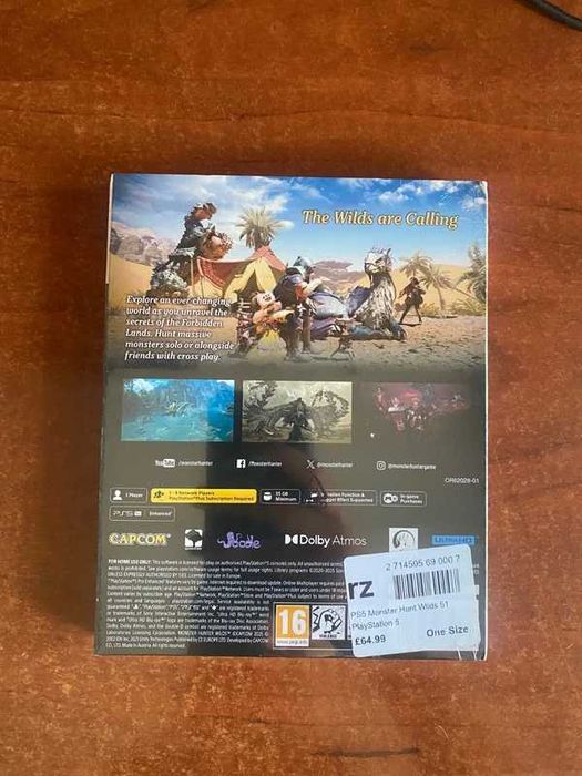 Monster Hunter Wilds Steelbook Edition - PS5