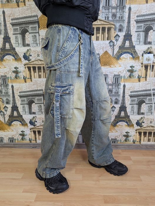 Широкі джинси BDG cargo Jeans baggy opium