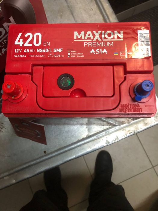 АКБ 12 v , 45 Аh