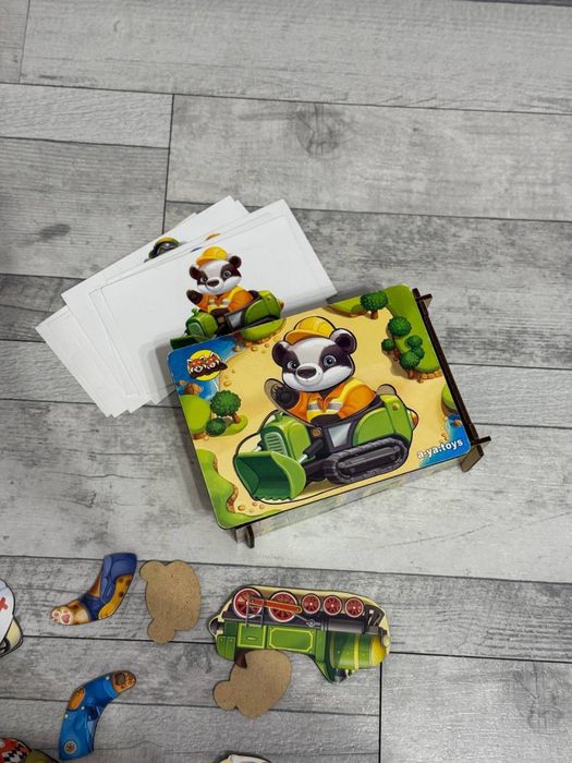 Дитяча гра Професії. Картонна гра. Дитяча розвиваюча гра