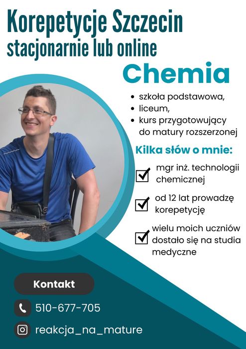 Korepetycje z chemii rozszerzonej – przygotowanie do matury