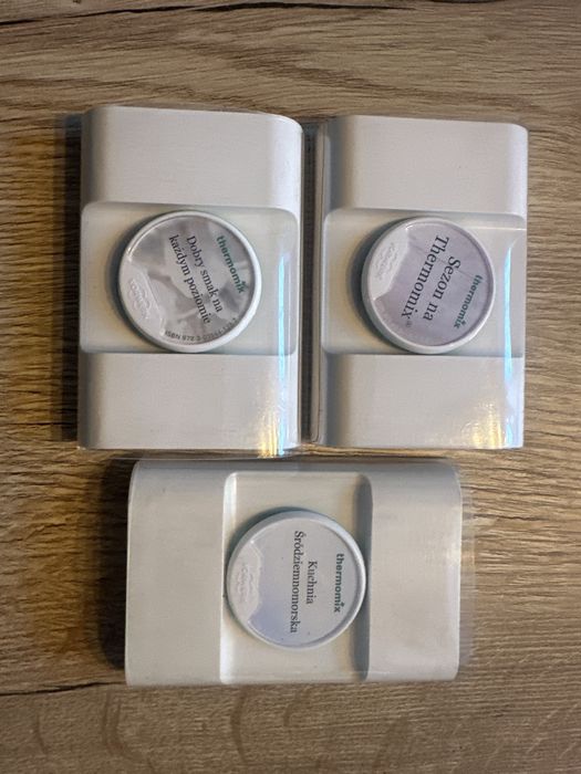 Thermomix TM5 nośniki przepisow Vorwerk NOWE zestaw  3 sztuki