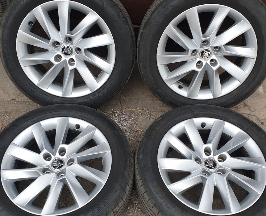 Alufelgi Skoda 17 5x112 7J ET 40 Felgi Octavia Superb Kodiaq Kamiq