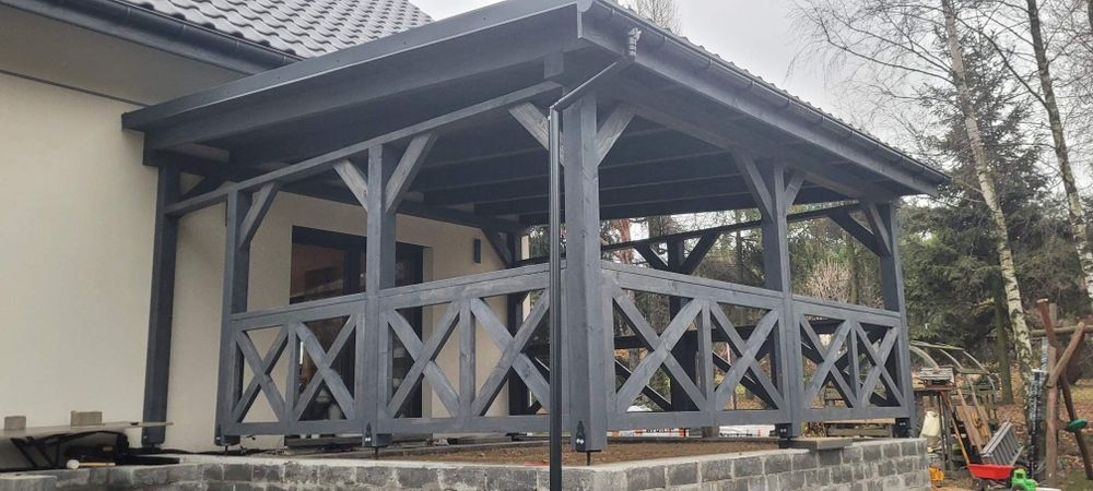 Zadaszenia tarasów szybko , solidnie  szybkie terminy realizacji