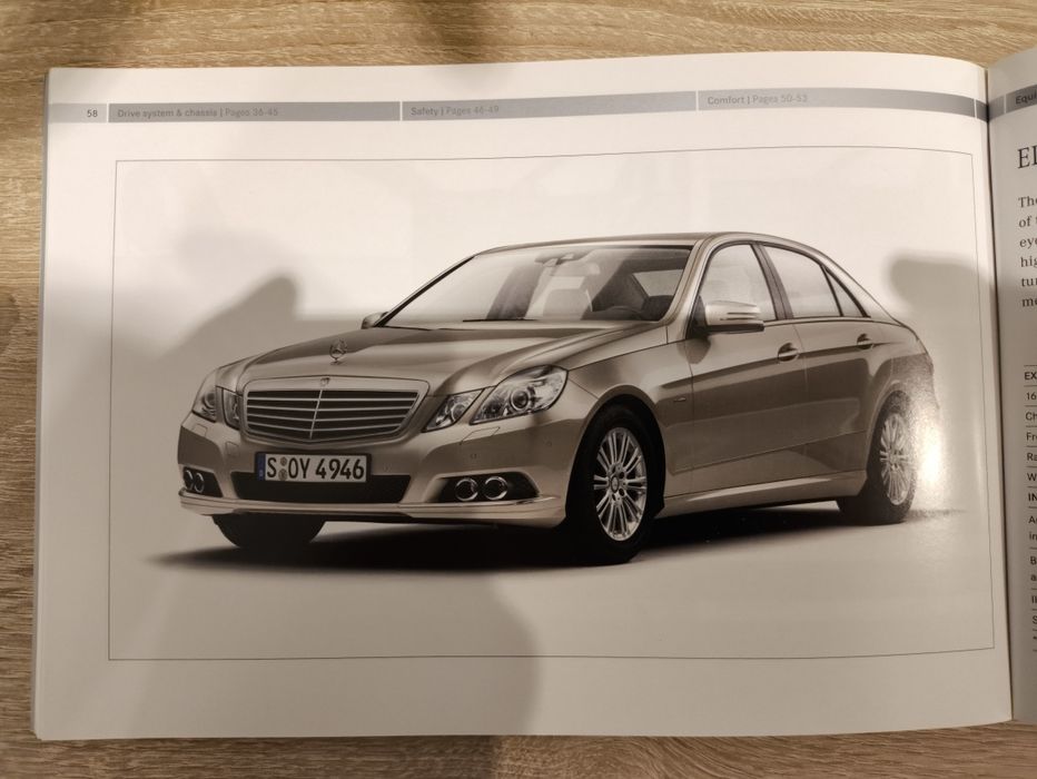 Prospekt Mercedesa w204 w212 E-klasa C-klasa