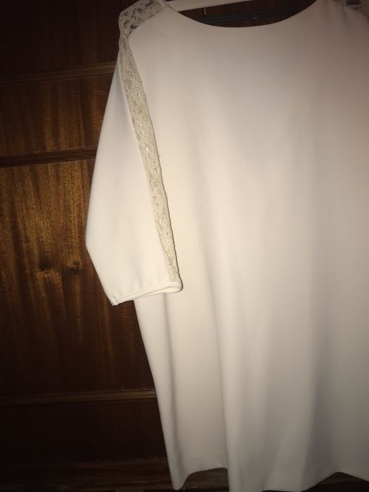 Vestido rosa claro da marca da Zara