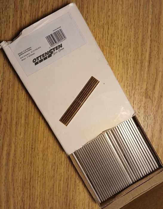 Sztyfty galwanizowane OTTENSTEN 1,2/10 mm. S1210G-KA
