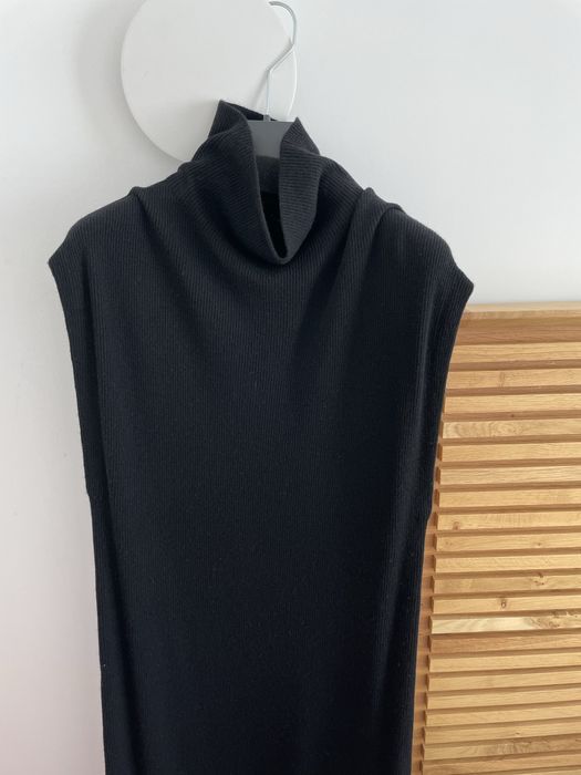 Vestido Malha preto Massimo Dutti