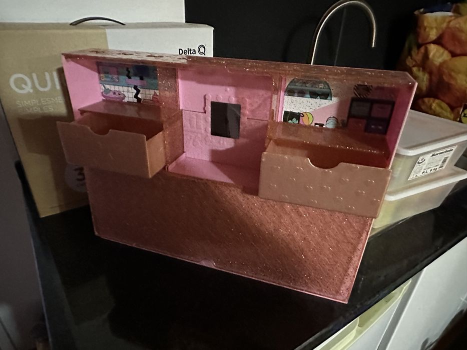 Caixa para suporte de boneca lol64176346806785124