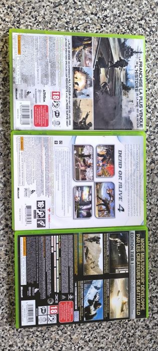 Dead or alive 4/Call of duty modern warfare 3/Medal of honor Xbox 360