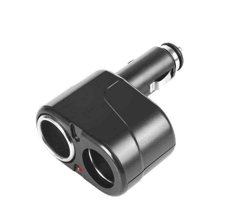 CARREGADOR DE ISQUEIRO 12V COM 2 ENTRADAS