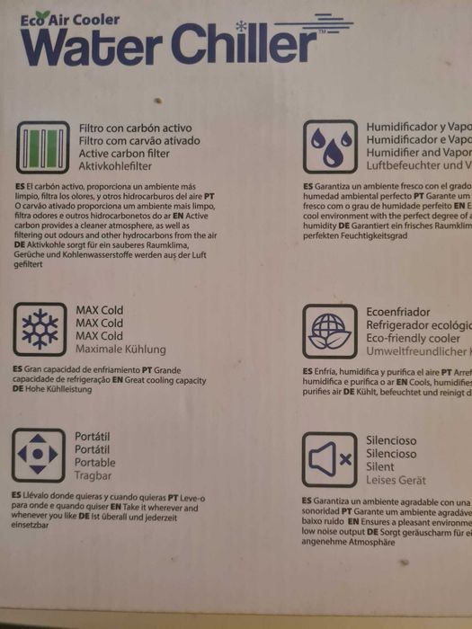 Climatizador secretaria refreador do ar chiller