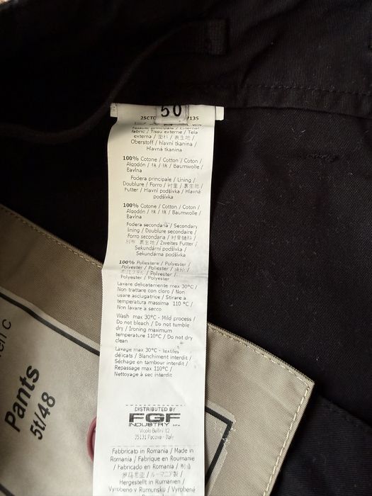 Штани  Ten C Pantalone Cargo  Tasconato
