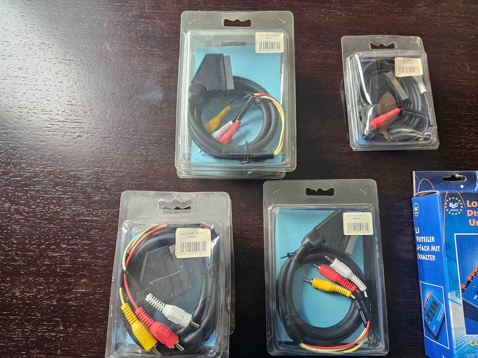 Extensor de infravermelhos, cabo scart, digital ótica/coaxial64739903396355124