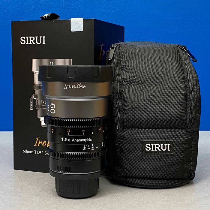 SIRUI IronStar 60mm T1.9 1.5X Anamorphic | PL-Mount | Canon EF | NOVA