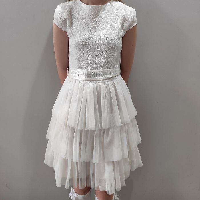 Elegancka Sukienka wizytowa/ po Komunii. Rozmiar 158