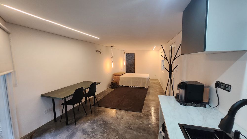 Estúdio, T0, quarto